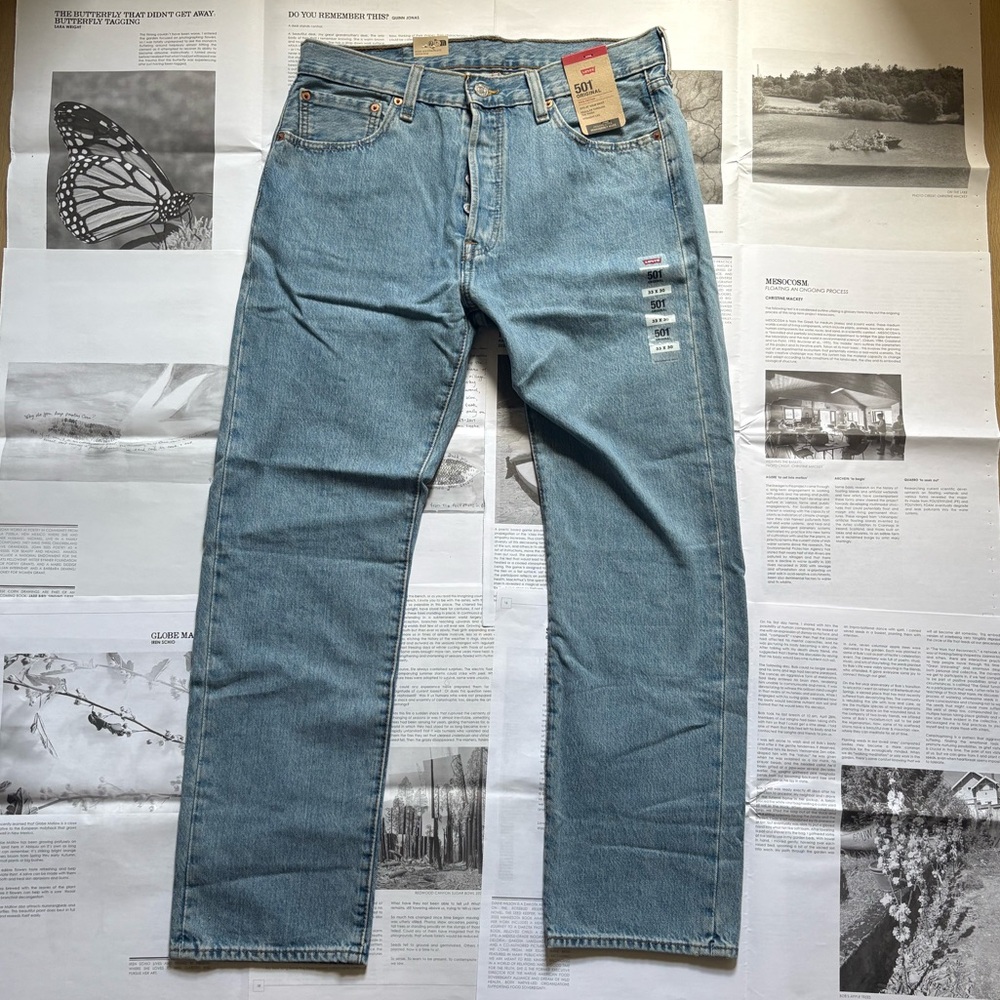 Levi's Light Blue Straight Men's Jeans 33x30